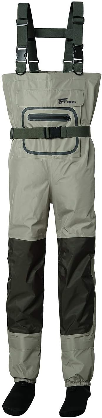 8 Fans Fishing Waders for Men and Women, Chest Waders- Waterproof Bootfoot, Neoprene Waders for Hunting & Fishing
