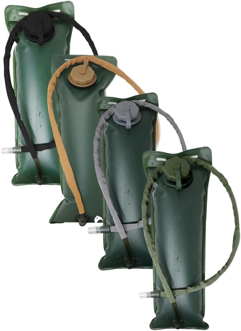 M MCGUIRE GEAR Hydration Bladder, 3L/100 oz. Water Bladder, Leak Proof Hydration Pack, Water Reservoir with Insulated Drinking Tube for Hiking, Cycling, and Biking - Image 3